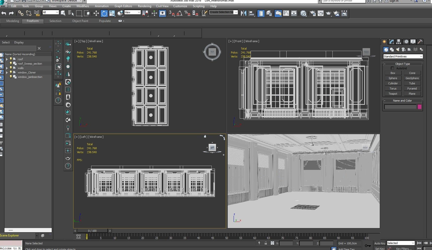 Loft interior 8 3D model_19
