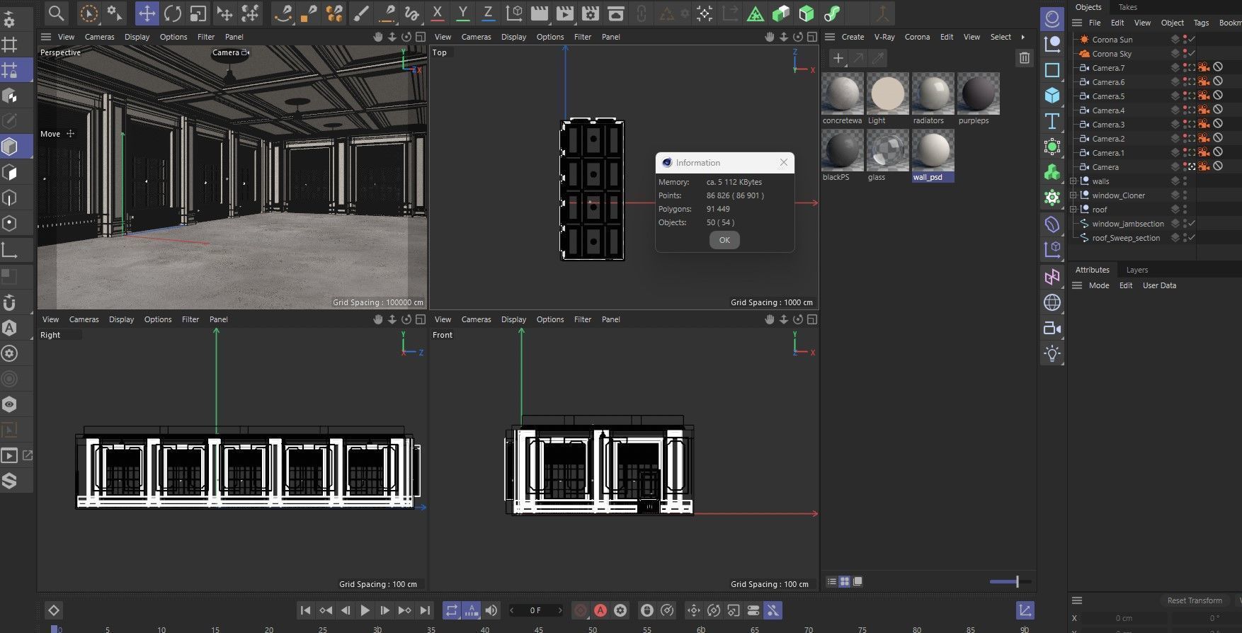 Loft interior 8 3D model_17