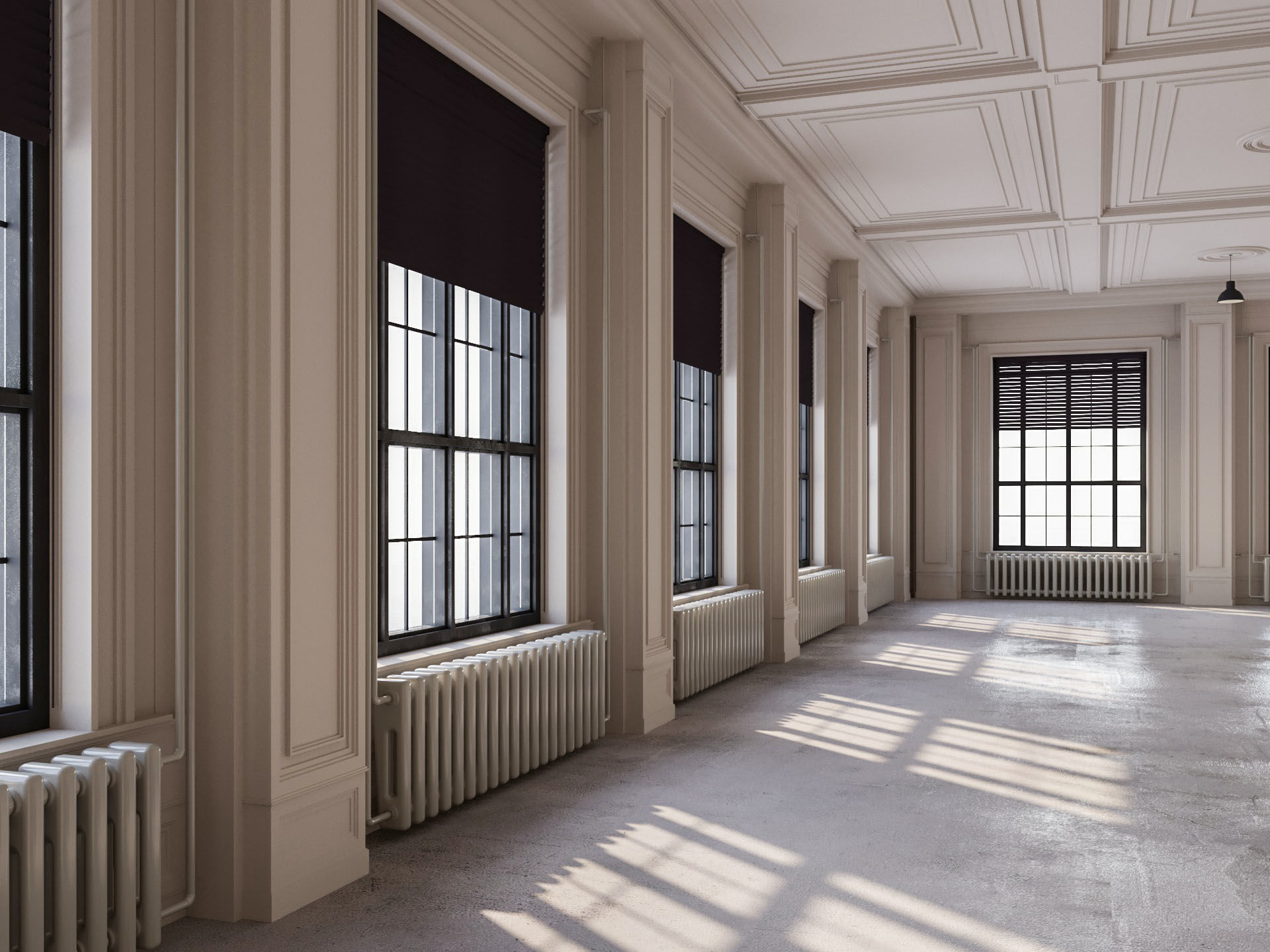 Loft interior 8 3D model_2