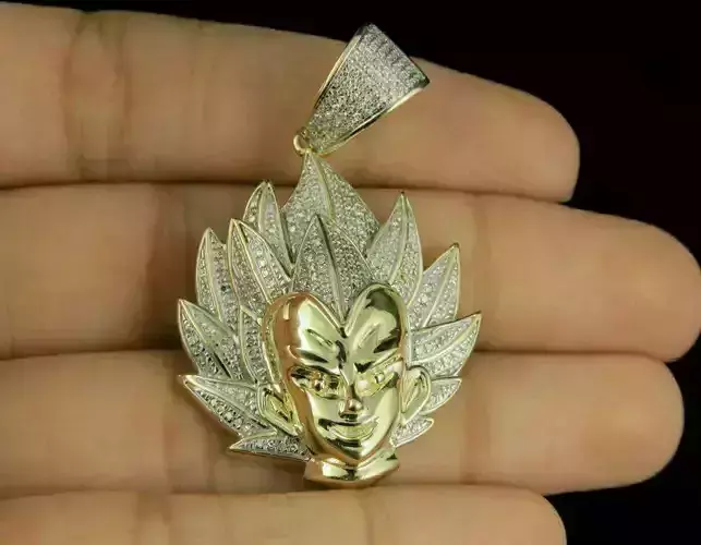 Vegeta Fury The Diamond Dragon Ball Z Locket