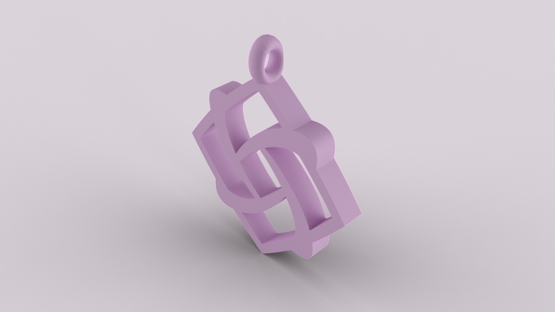 Elegant jewelry 3D print model_3