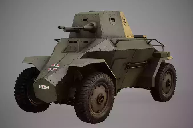 Hungarian Armored Car 39M Csaba