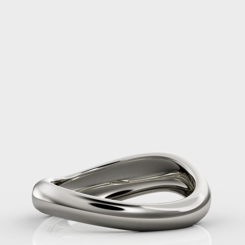 Wave ring 3D print model_33