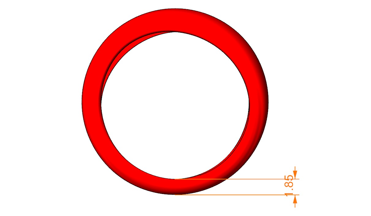 Wave ring 3D print model_9