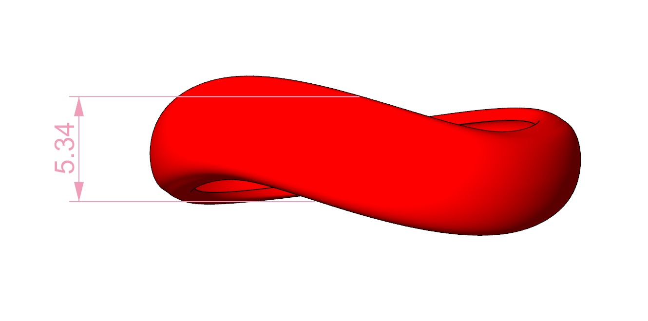 Wave ring 3D print model_10