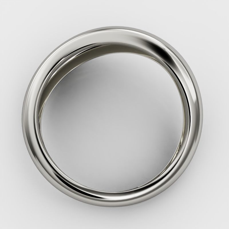 Wave ring 3D print model_35