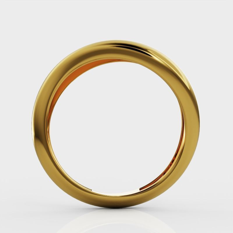 Wave ring 3D print model_5