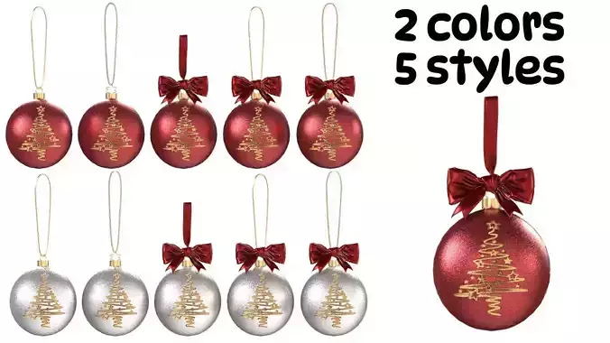 Christmas ornaments style3