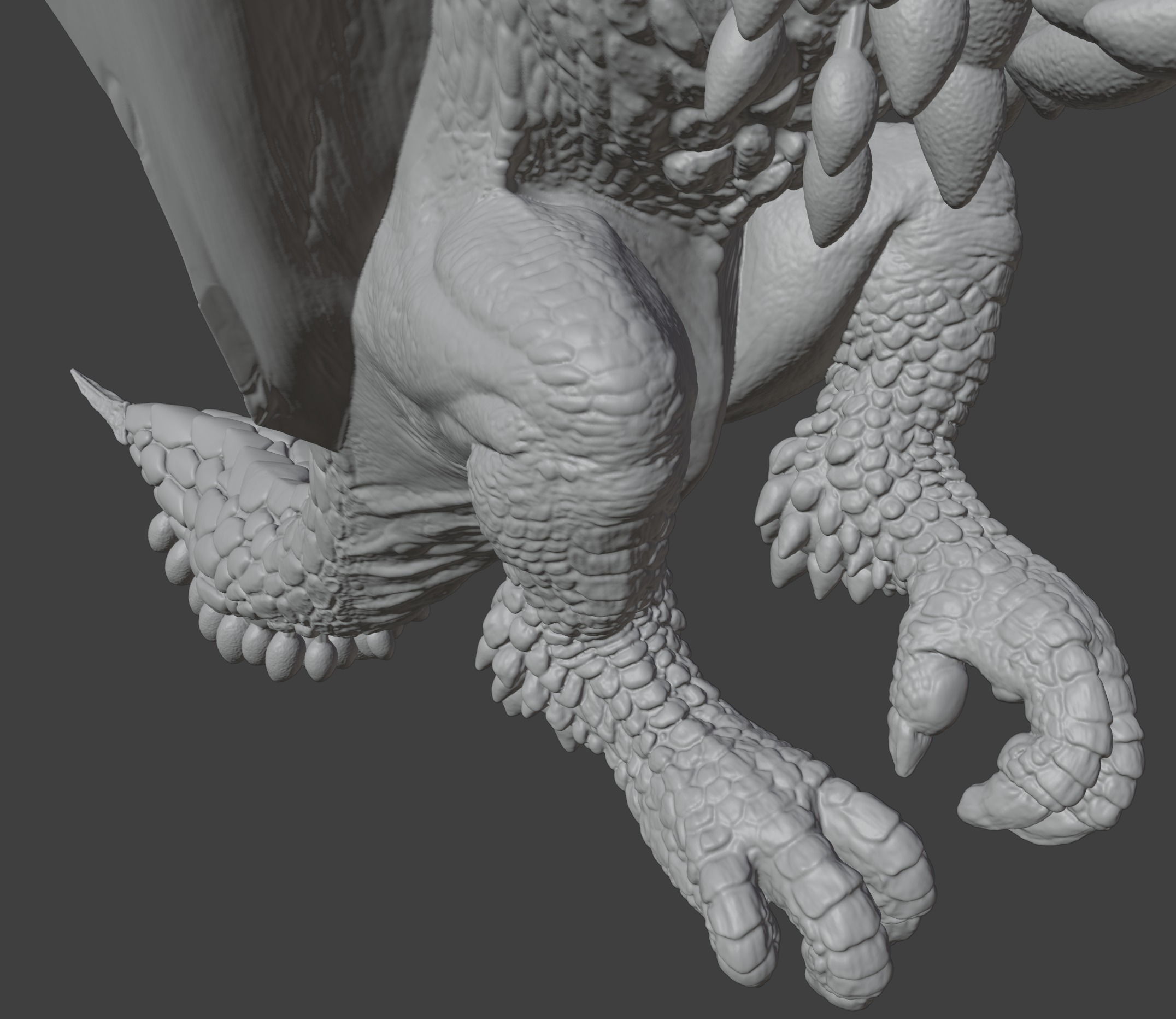 Seething Bazelgeuse - Monster Hunter World 3D print model_3