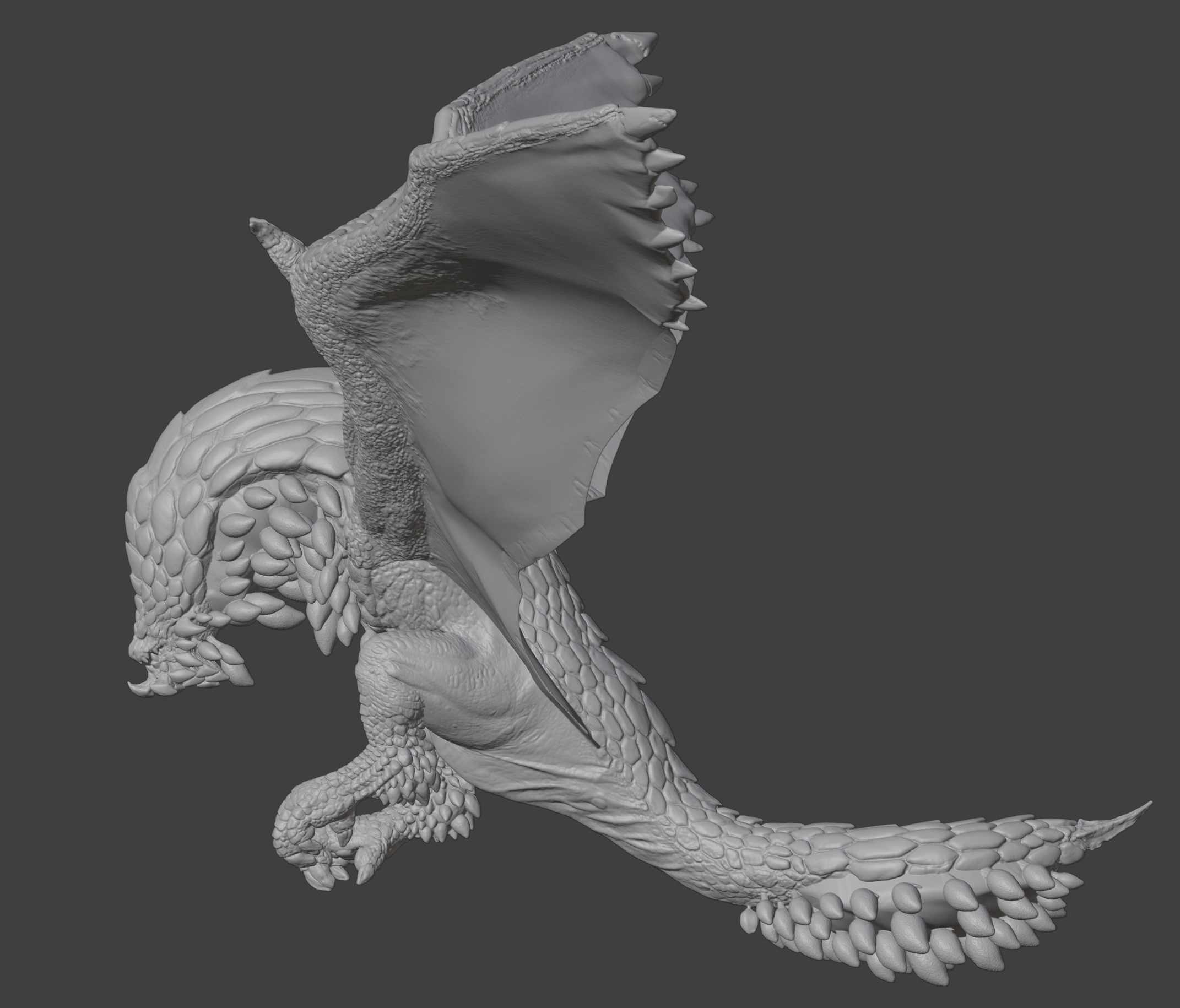 Seething Bazelgeuse - Monster Hunter World 3D print model_5