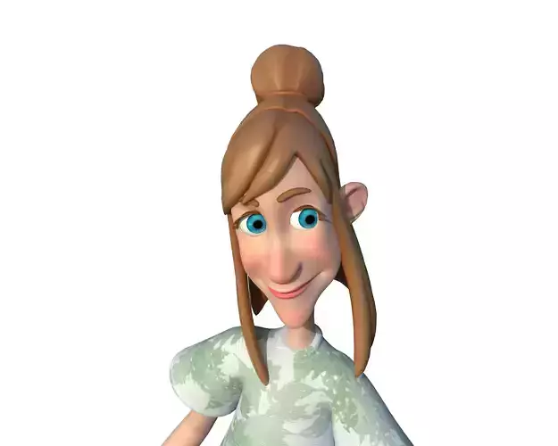 Julia Cartoon Character 