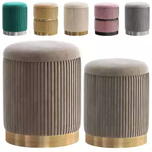 Pouf Ernesha by Willa Arlo Interiors