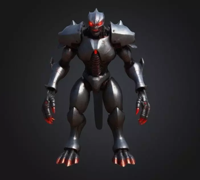 Monster robot 3D model_0
