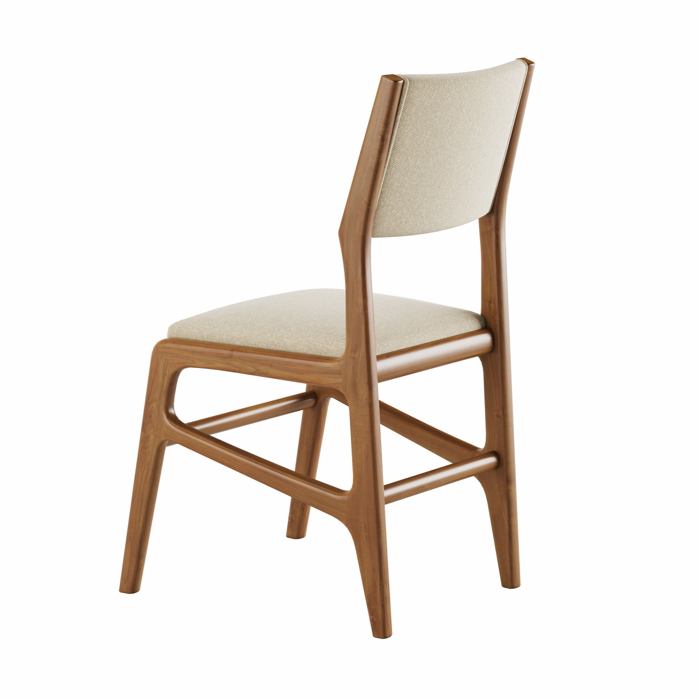 Gio Ponti Chair model no687 3D model_1