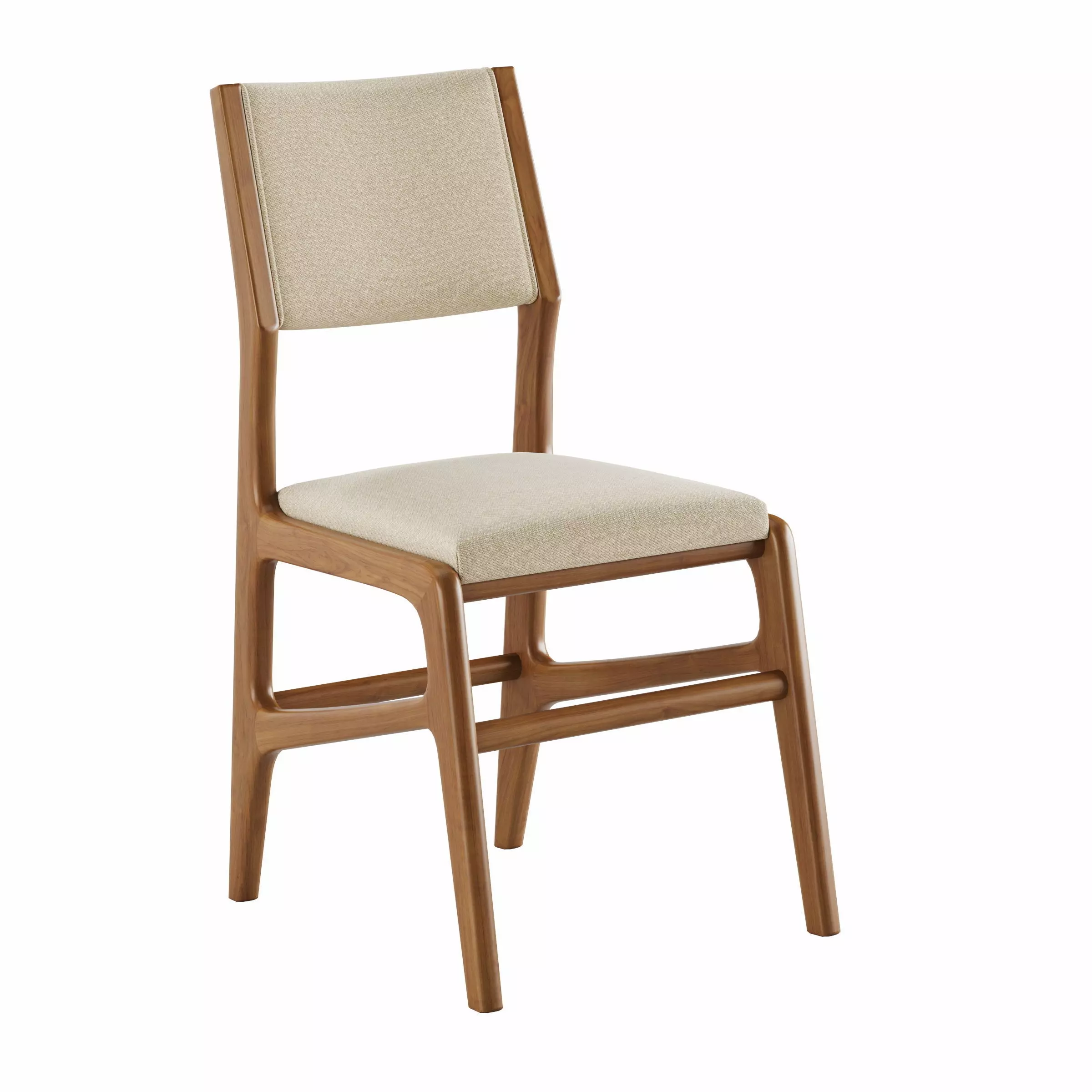 Gio Ponti Chair model no687 3D model_0