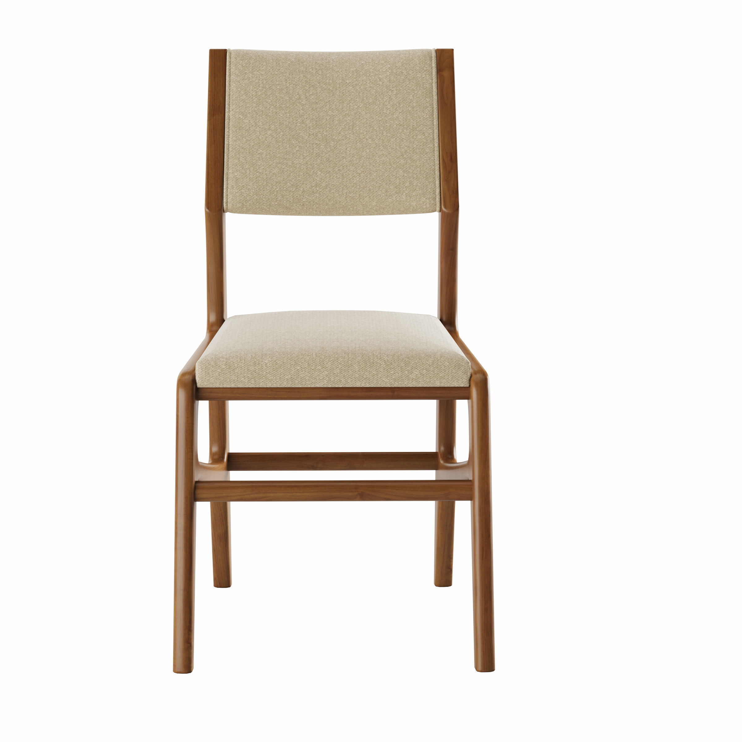 Gio Ponti Chair model no687 3D model_2