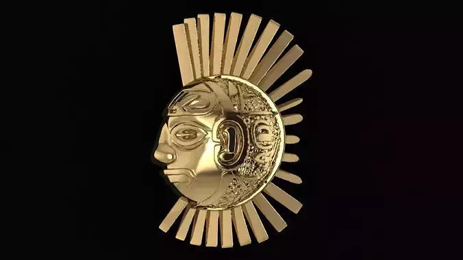 Aztec Mayan Mexican 3D Model printable model