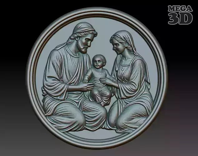 Holy Family 241128 3D print model