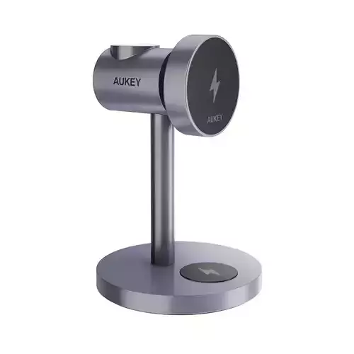 MagLink 3-in-1 Magnetic Wireless Charger by Aukey