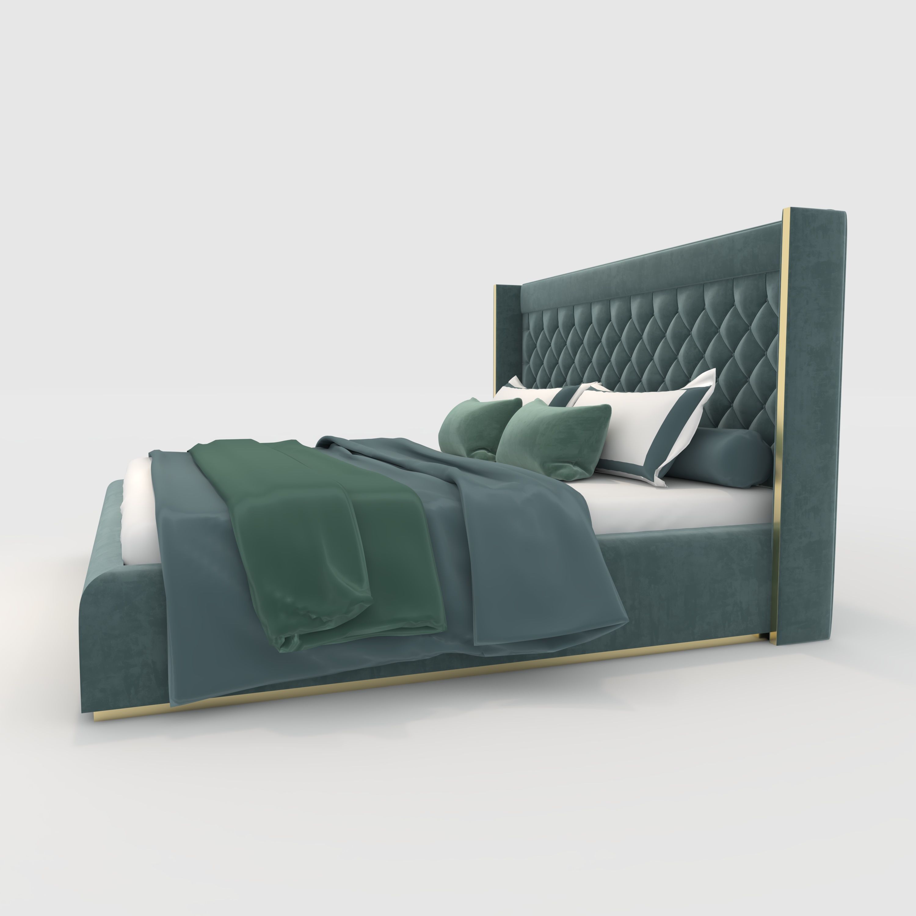 Bed 10 3D model_4