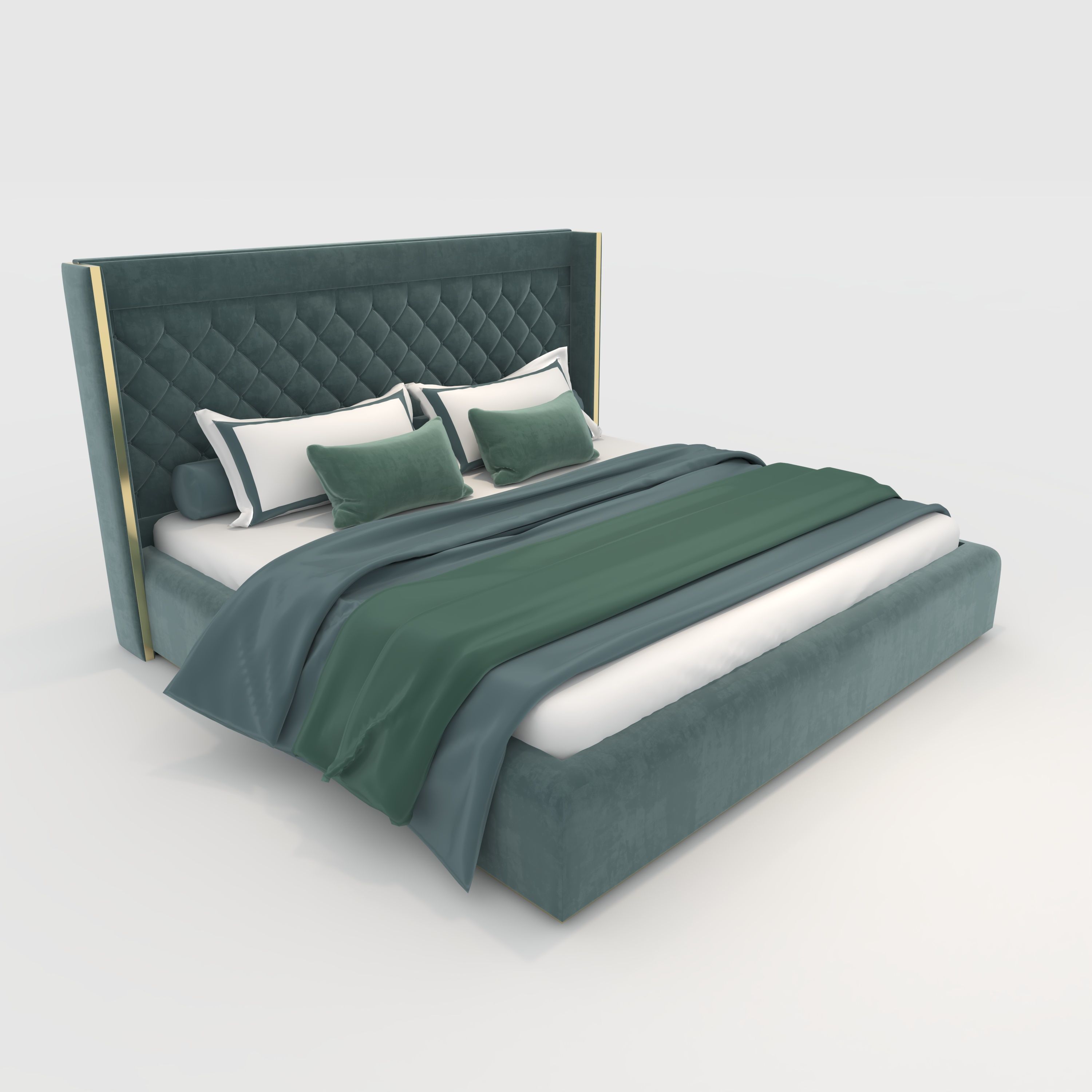Bed 10 3D model_6