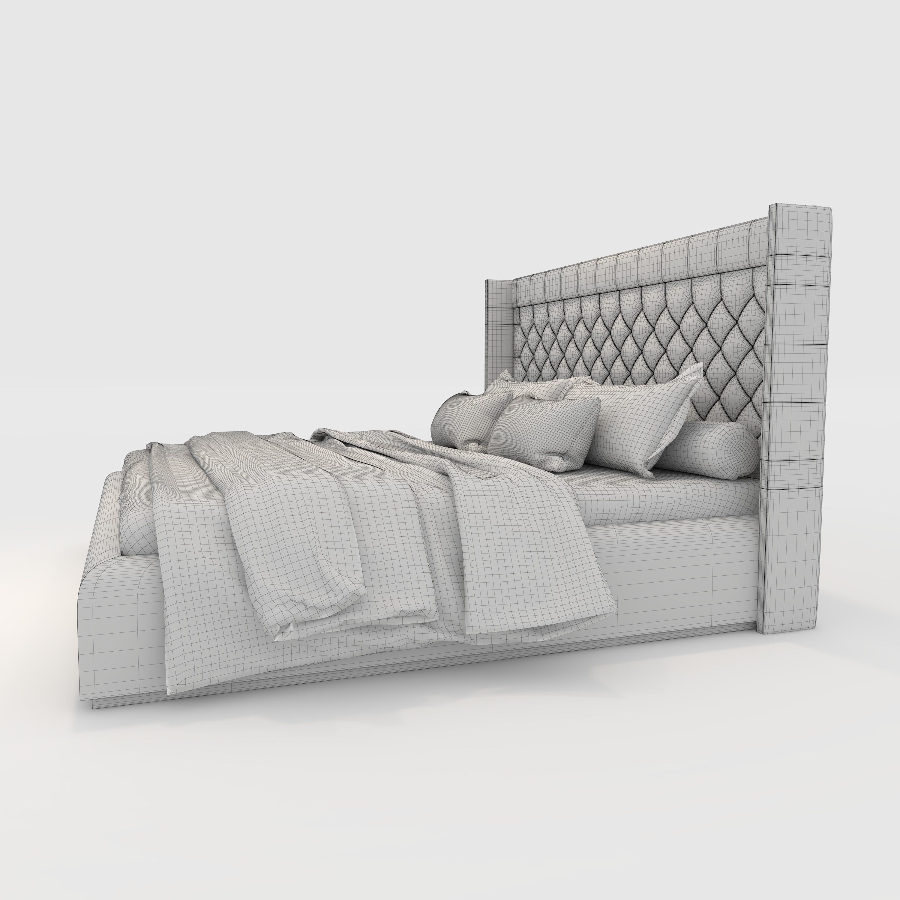 Bed 10 3D model_5