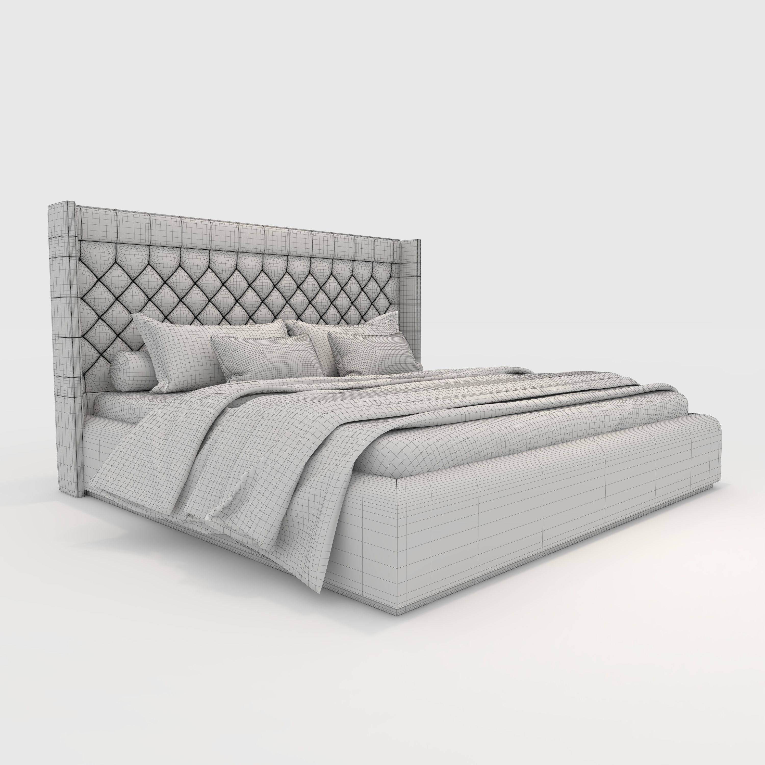 Bed 10 3D model_1