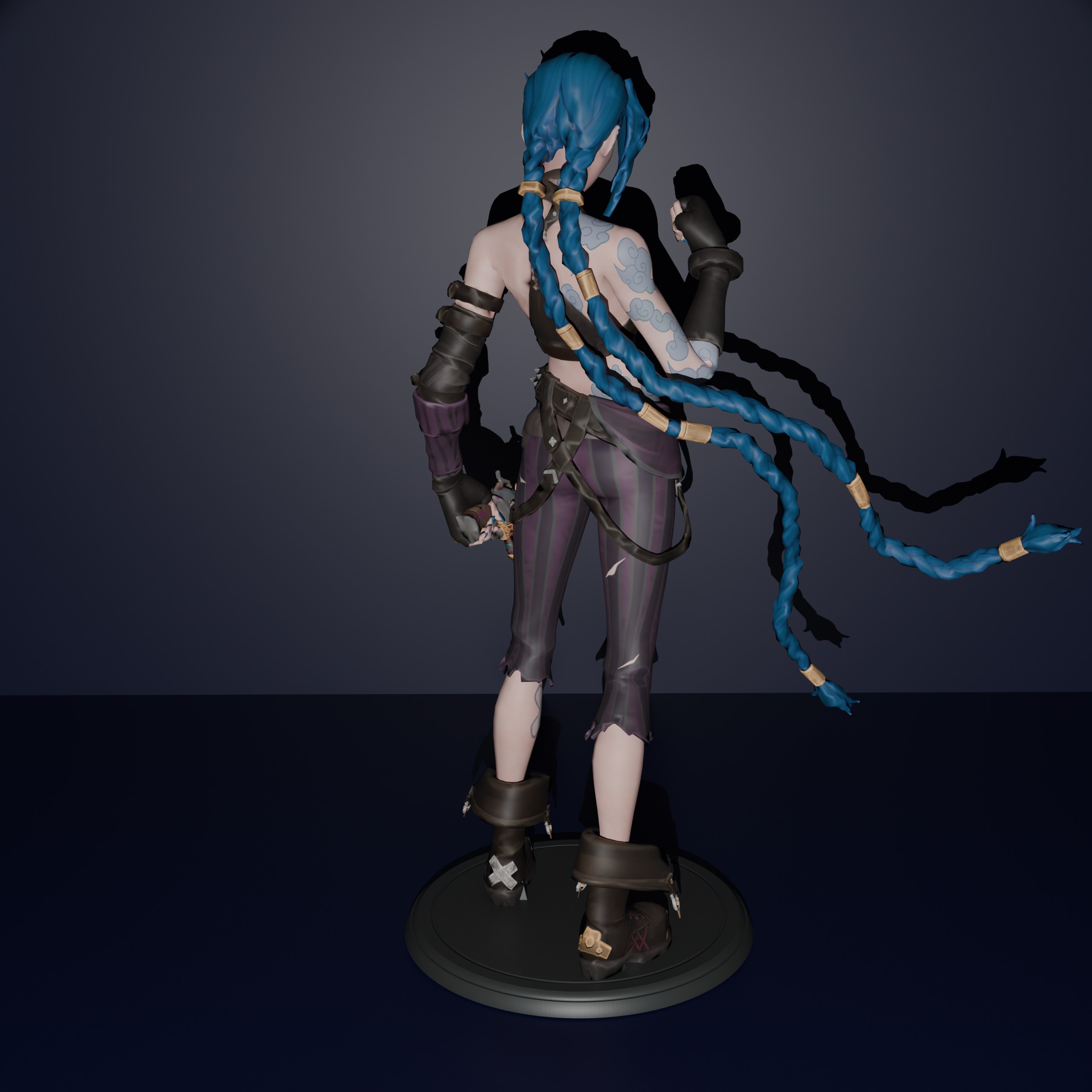 Jinx Arcane 3D print model_6