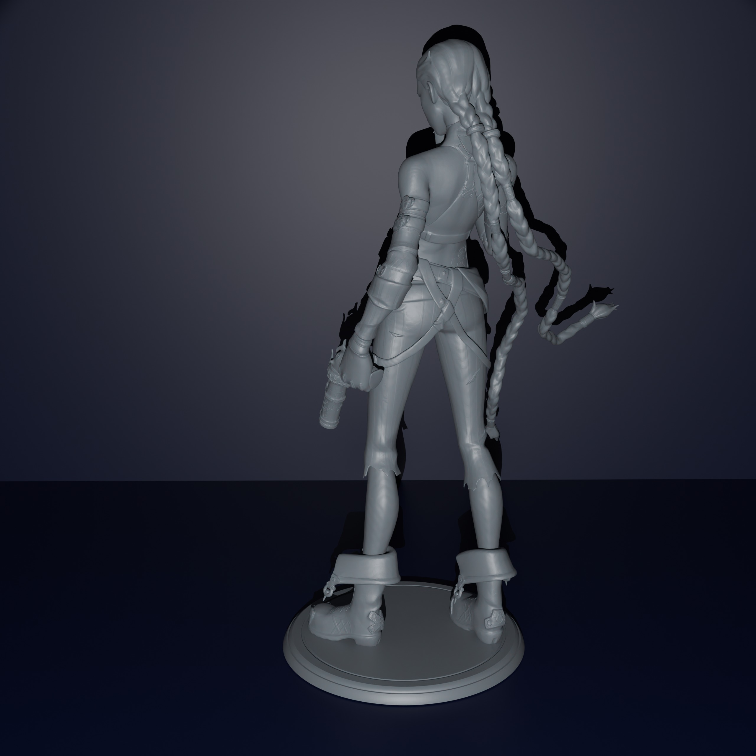 Jinx Arcane 3D print model_5