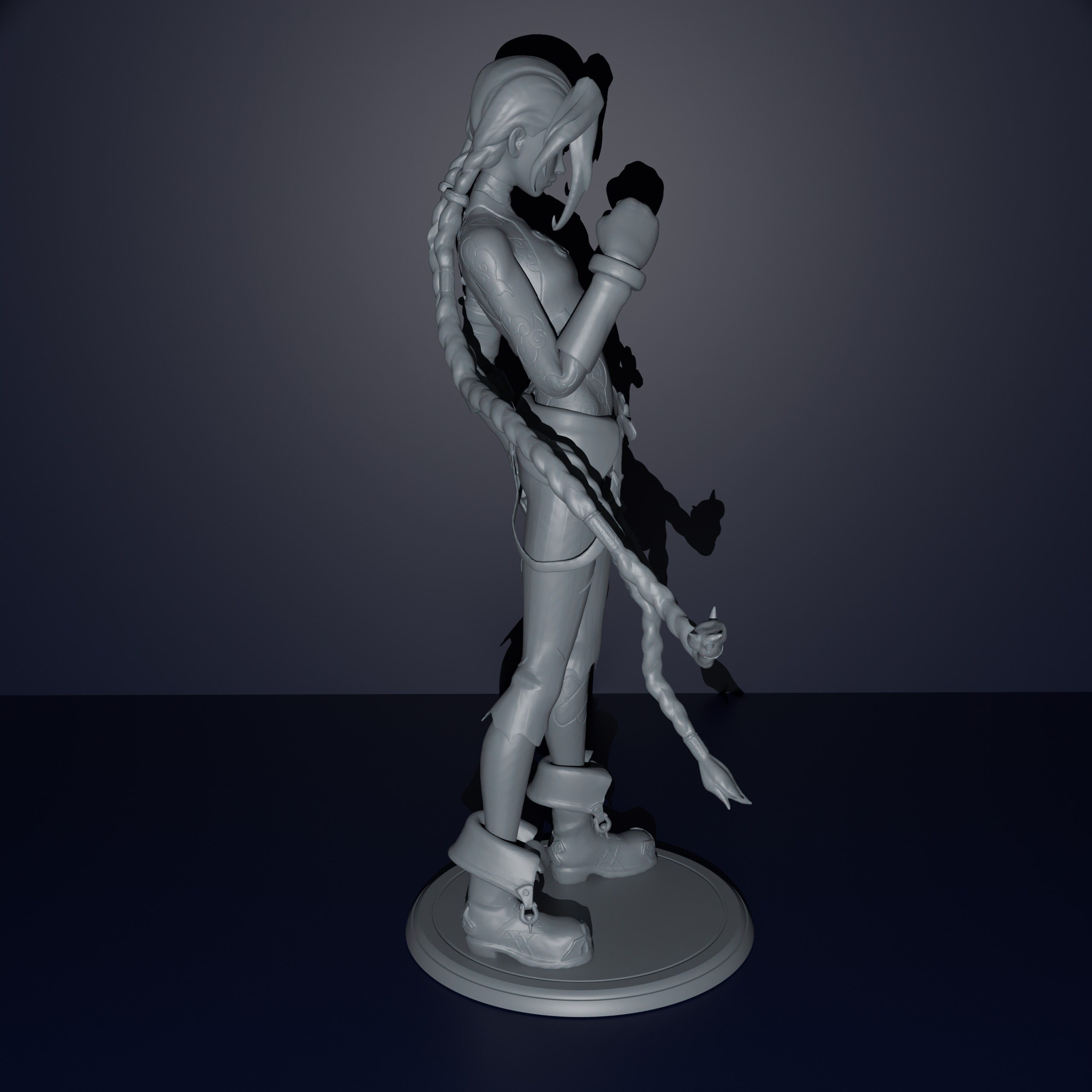 Jinx Arcane 3D print model_9