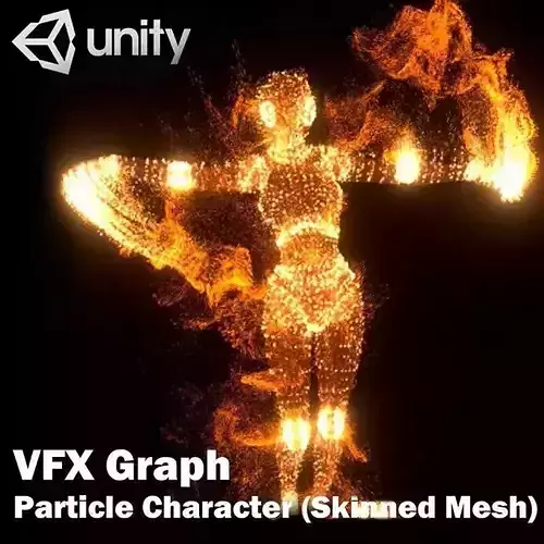 Unity VFX Graph - Particle Character 3D model