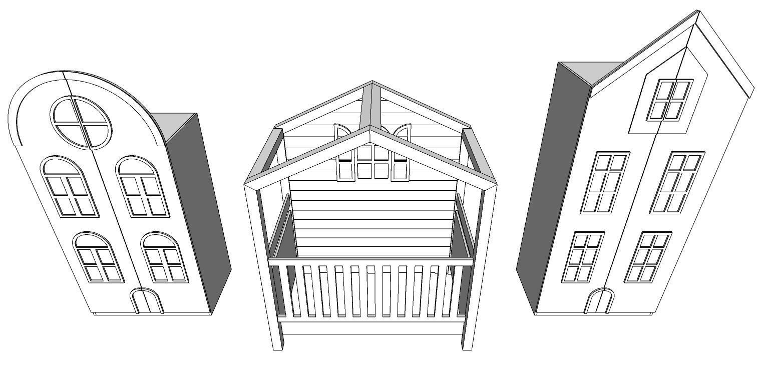 Amsterdam children room set 3D print model_3