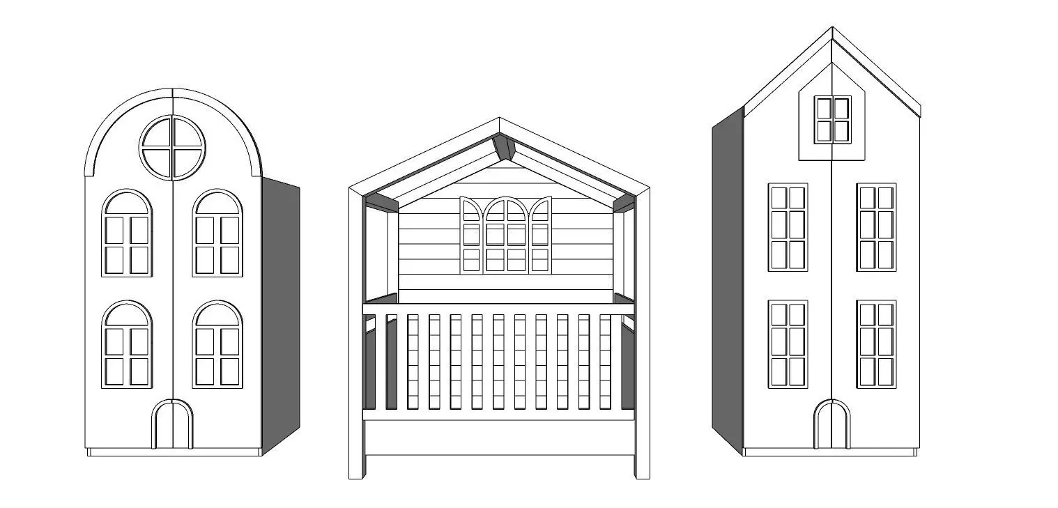 Amsterdam children room set 3D print model_0