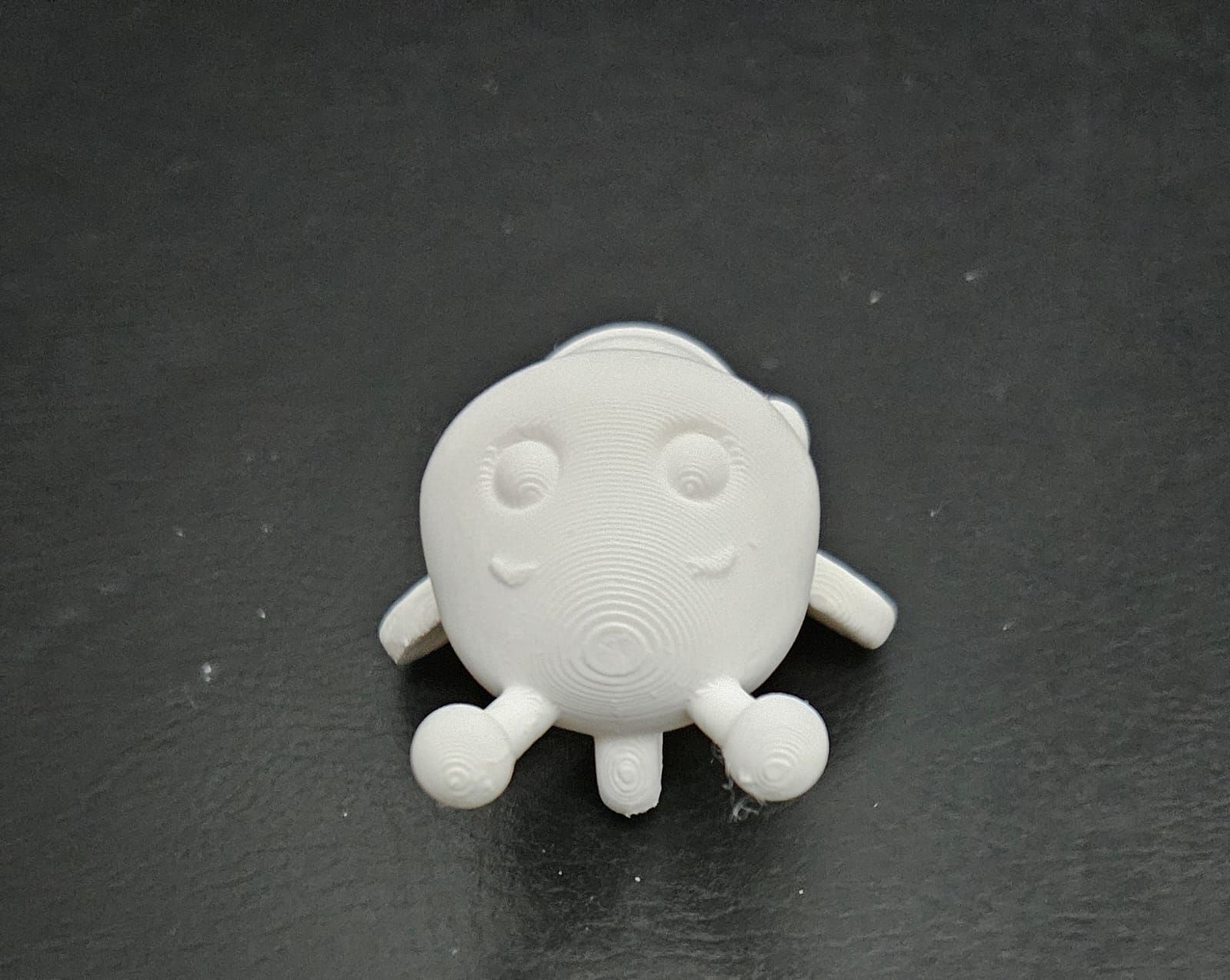 Flying Bee Keychain 3D print model_10