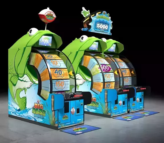 Bay Tek Big Bass Wheel Redemption Arcade Game