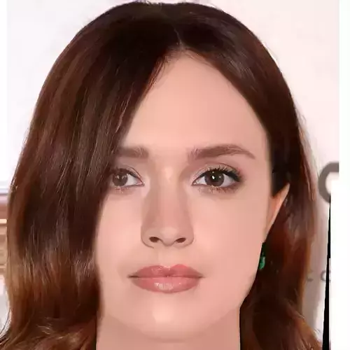 Olivia Cooke Head - No Hair - Low poly head for game 