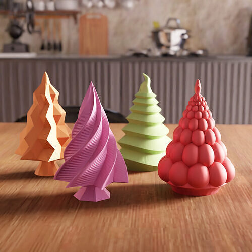 Christmas Tree Pack - 221 3D print model