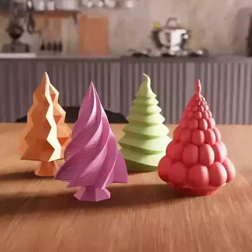 Christmas Tree Pack - 221 3D print model
