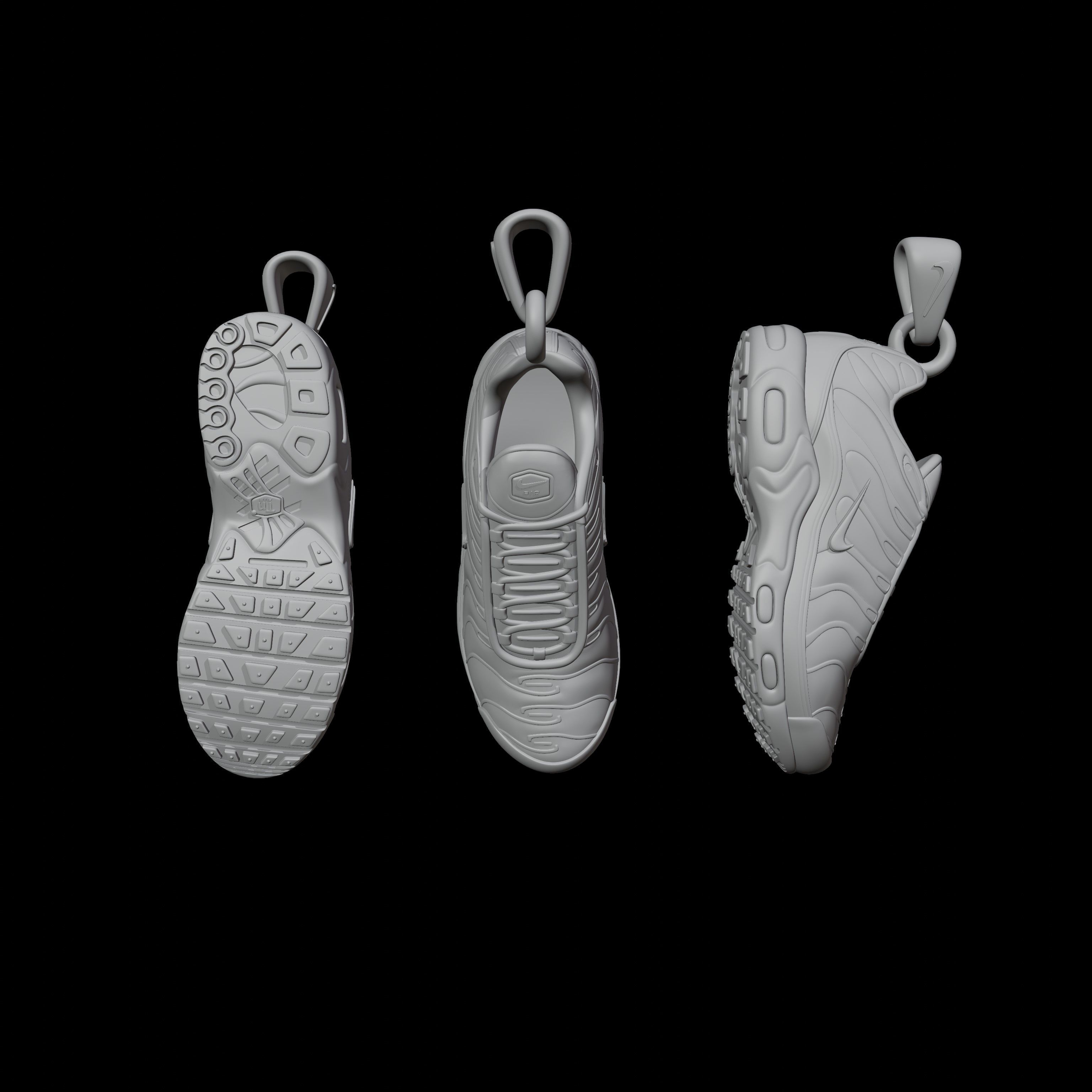 Sneaker Pendant - Air Max Plus TN Plus 3D print model_4