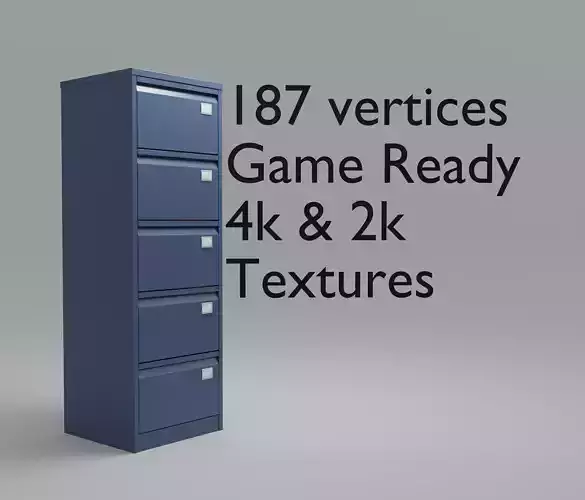 Game Ready File Cabinet 