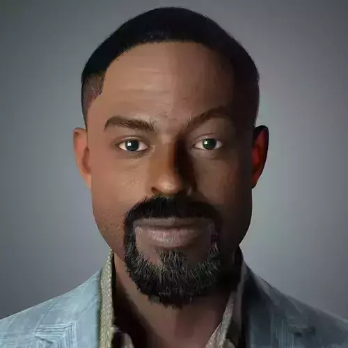 Sterling K Brown Character 3D Model