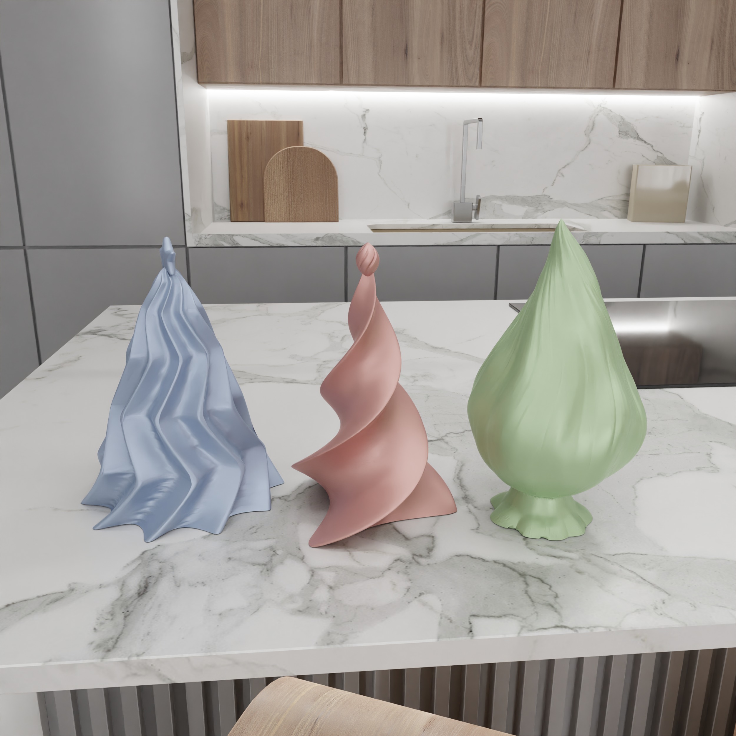 Christmas Tree Pack - 224 3D print model_9