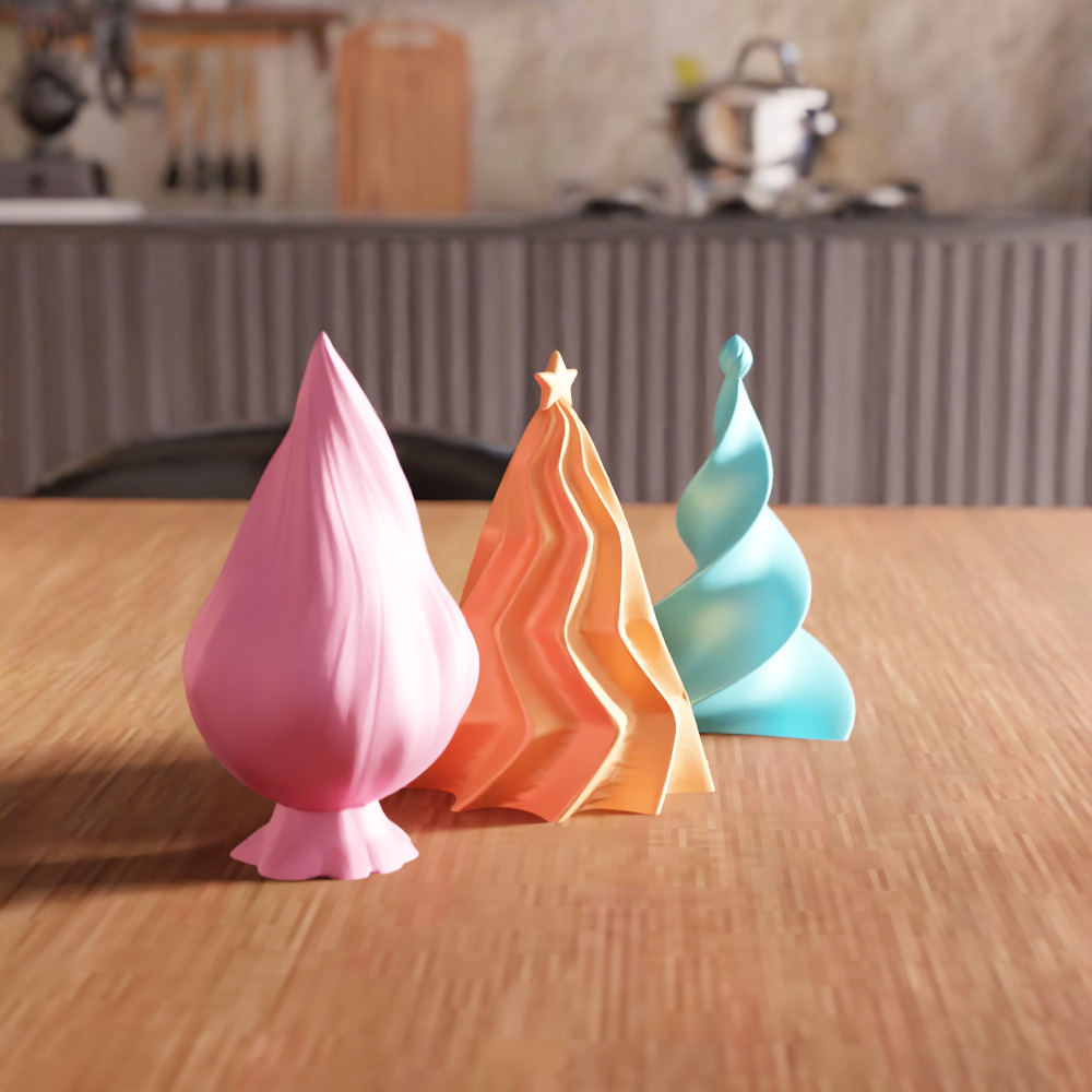 Christmas Tree Pack - 224 3D print model_6