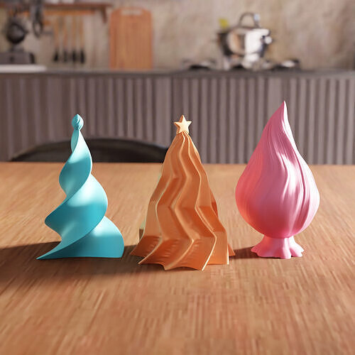 Christmas Tree Pack - 224 3D print model