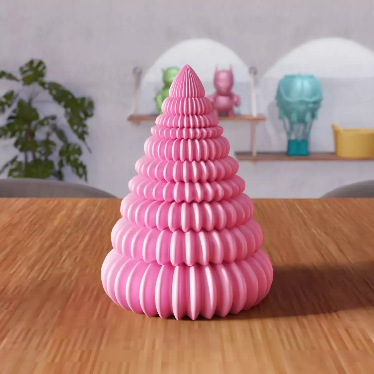 Christmas Tree Set - 391 3D print model_2