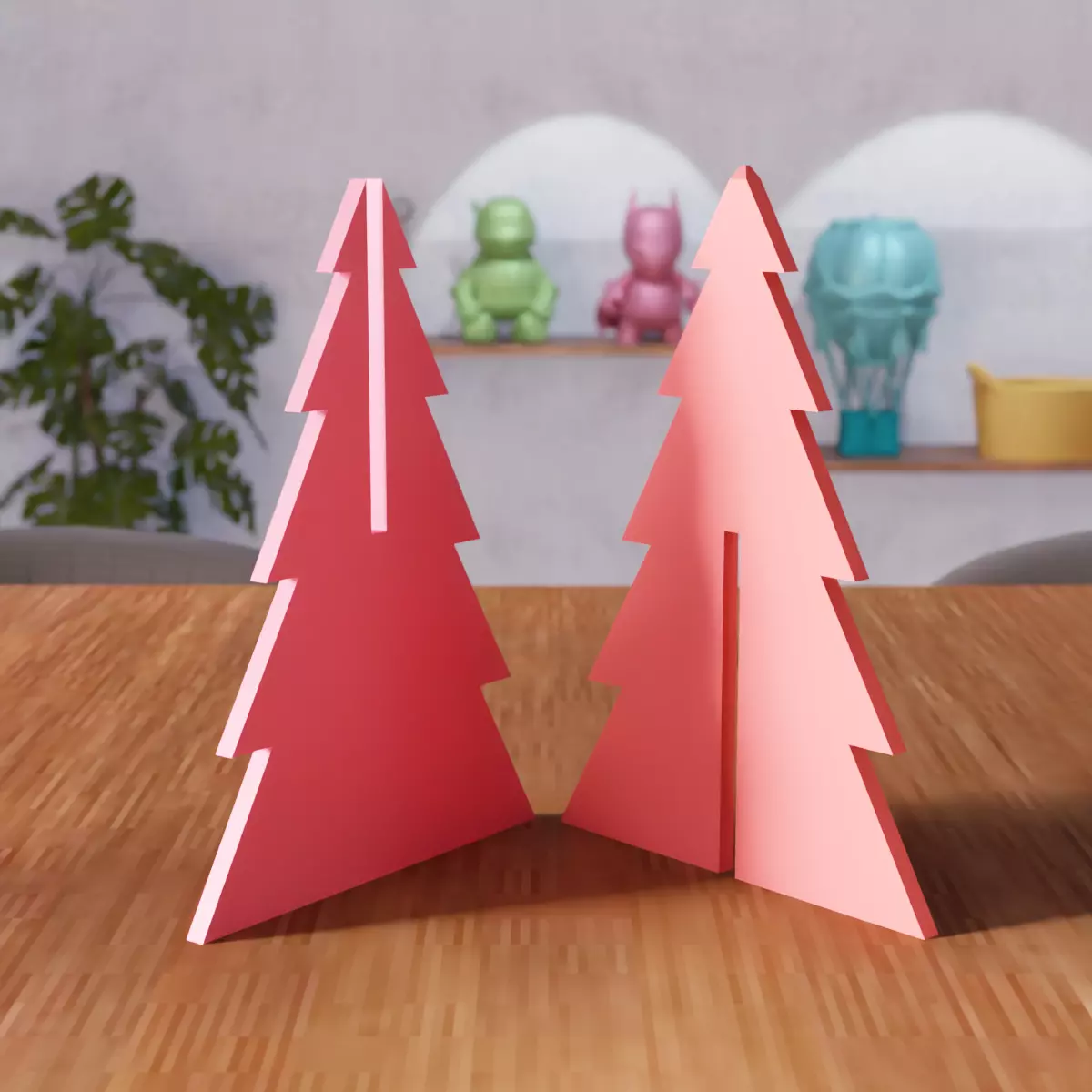 Christmas Tree Set - 391 3D print model_7