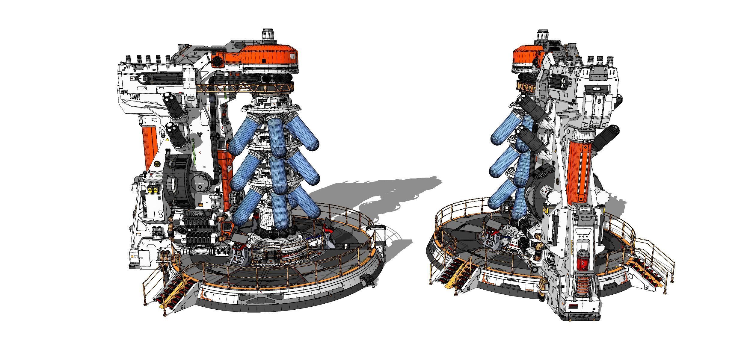 Sci-fi incubator 3D model_36