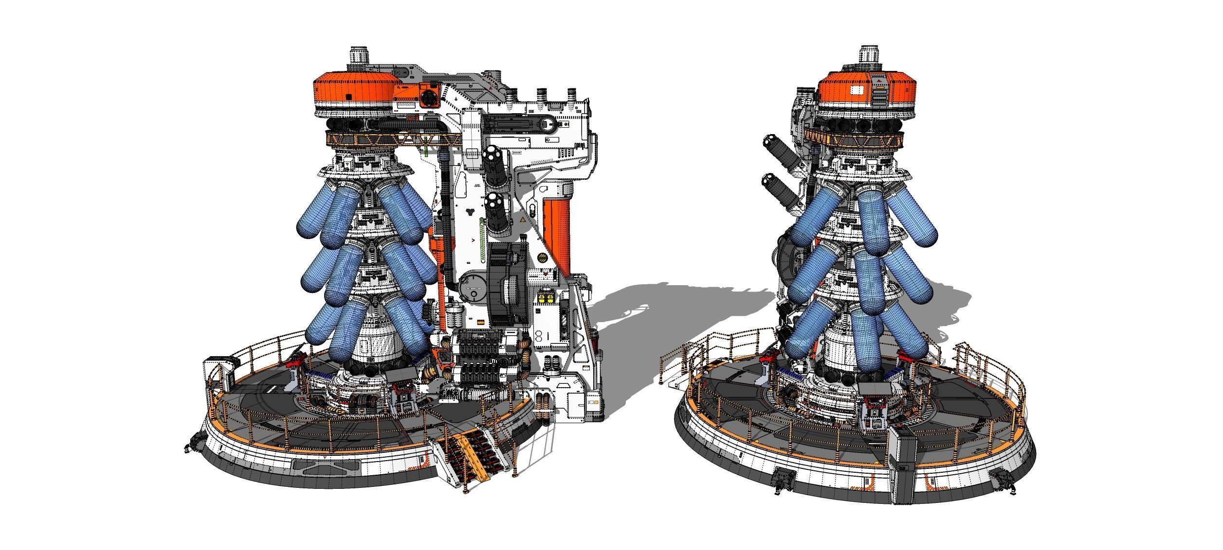 Sci-fi incubator 3D model_35