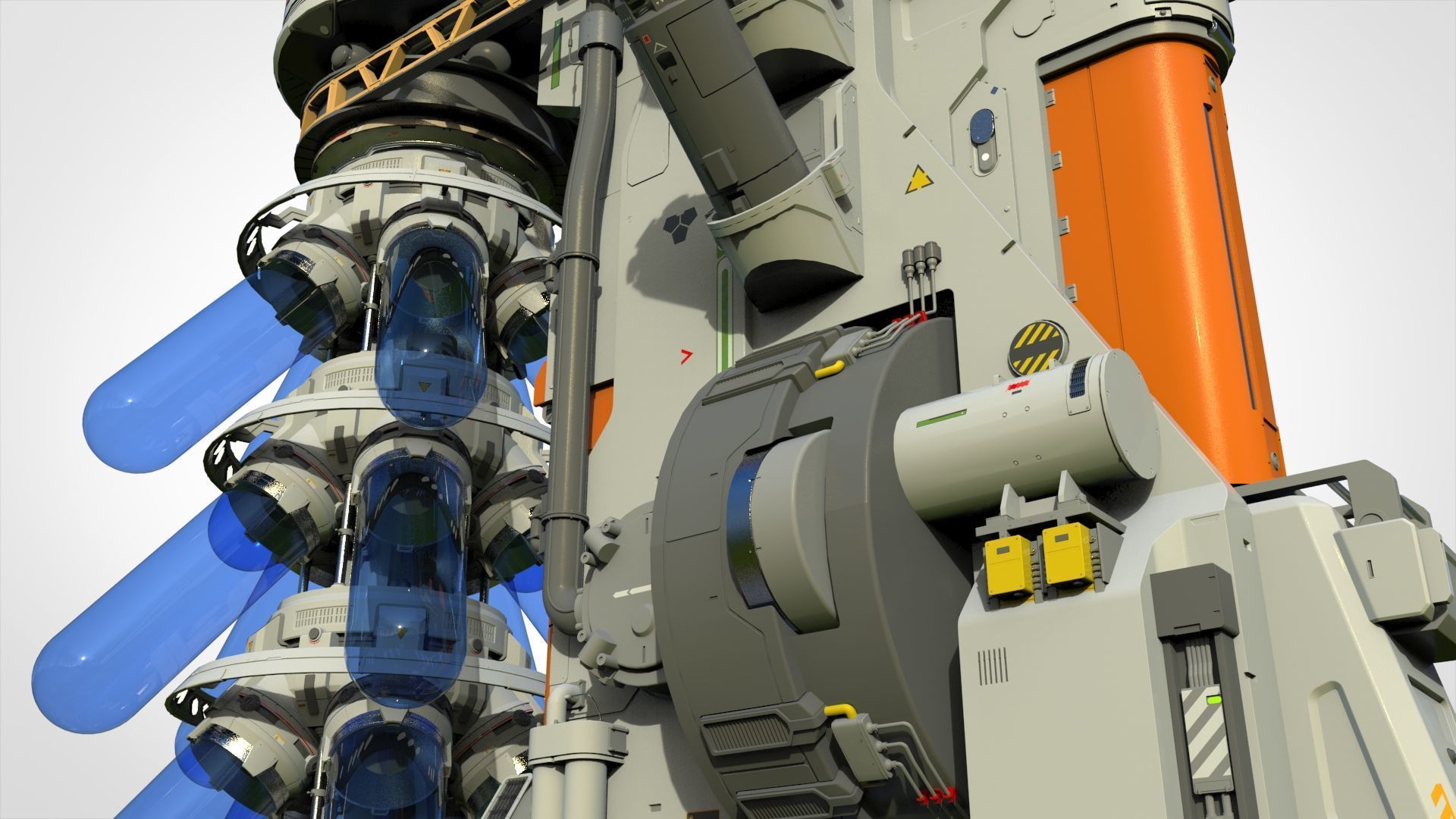 Sci-fi incubator 3D model_23