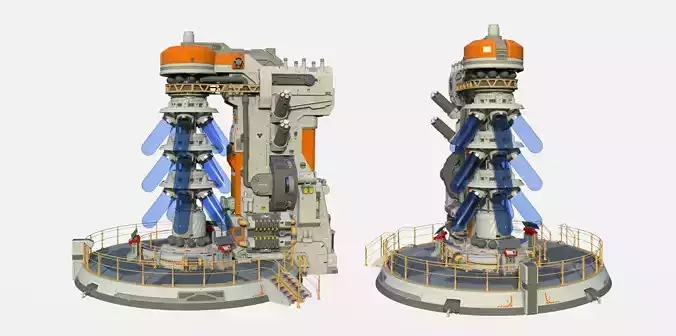 Sci-fi incubator 3D model